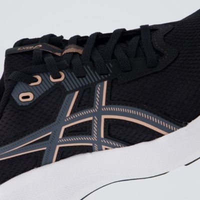 Tênis Asics Raiden 5 Feminino Preto e Rosê