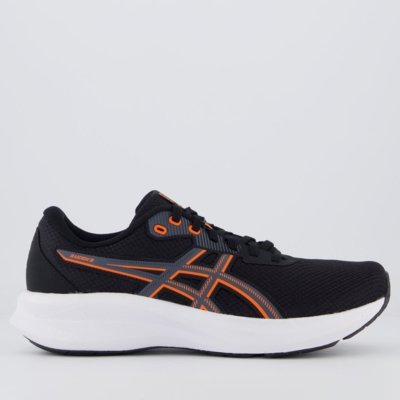 Tênis Asics Raiden 5 Preto e Laranja