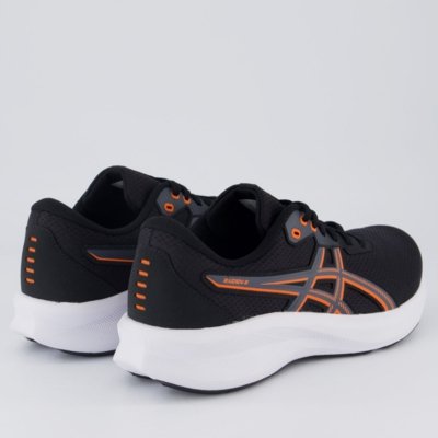 Tênis Asics Raiden 5 Preto e Laranja