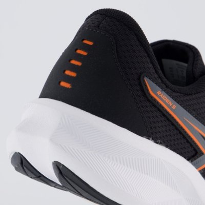 Tênis Asics Raiden 5 Preto e Laranja