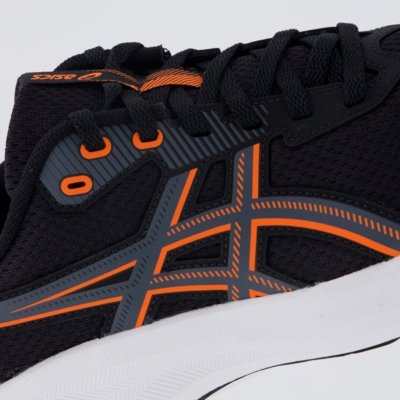 Tênis Asics Raiden 5 Preto e Laranja