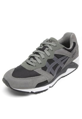 Tênis Couro Asics Tiger Gel-Lique Verde Menor preço em Tênis Couro Asics Tiger Gel-Lique Verde