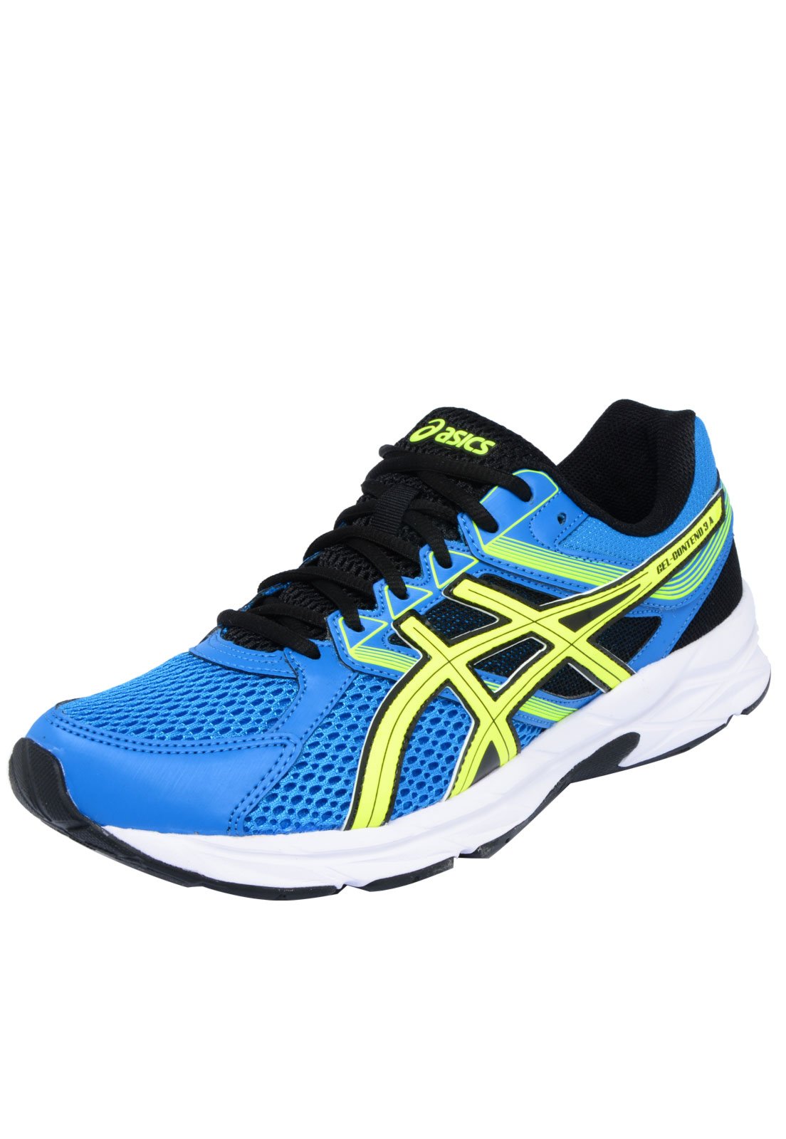 Tênis asics hot sale azul