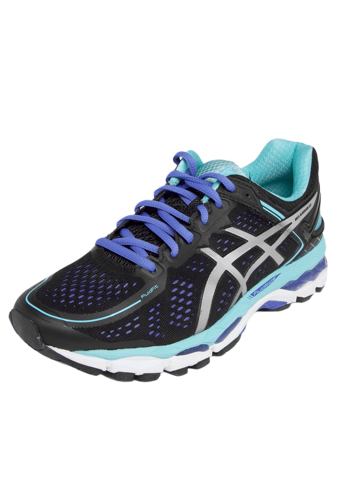 Tênis asics preto clearance gel kayano 22 masculino