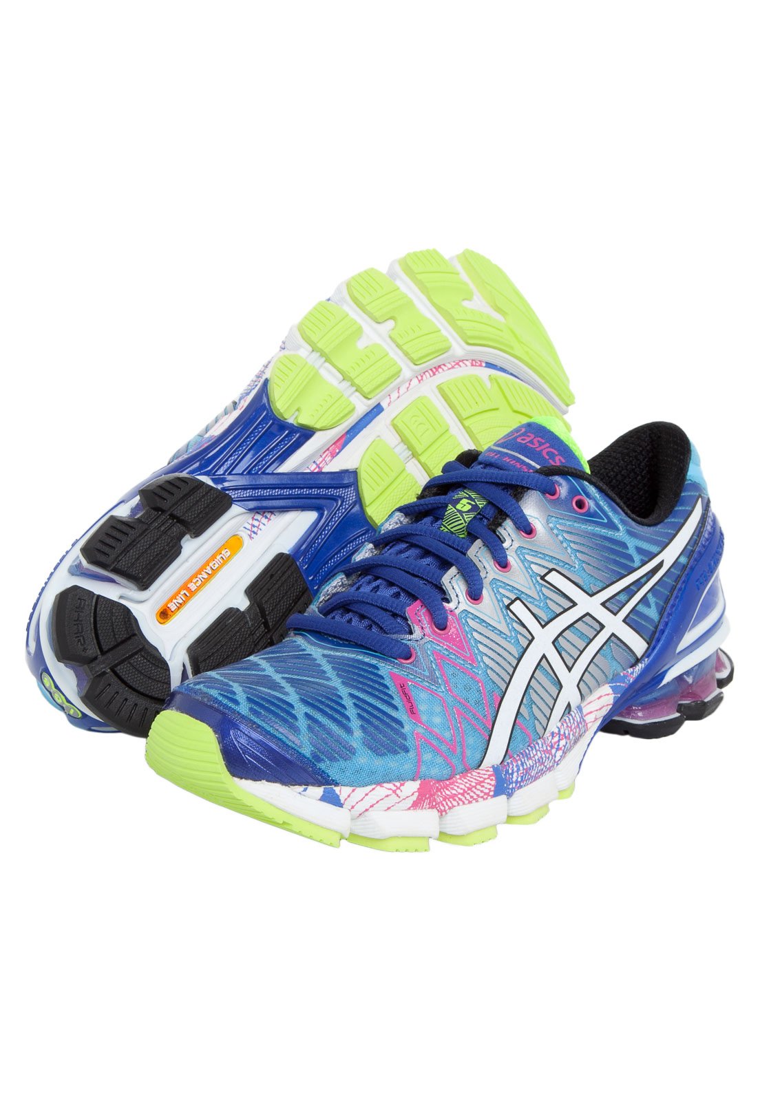 Asics gel kinsei 5 mujer azul online