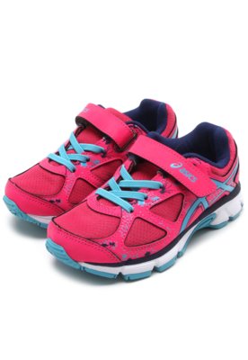 Tênis Asics Gel Light Play 3 GS Rosa Menor preço em Tênis Asics Gel Light Play 3 GS Rosa