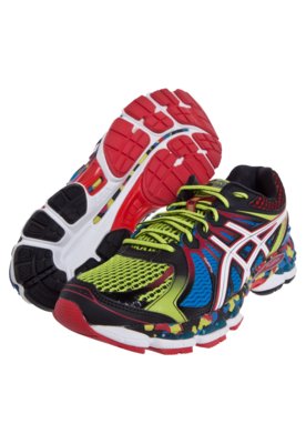 Asics discount nimbus colorido