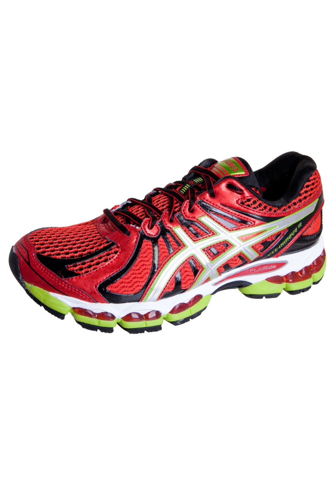 Asics vermelho e verde hotsell