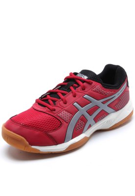 Tênis Asics Gel-Rocket 8 Vermelho Menor preço em Tênis Asics Gel-Rocket 8 Vermelho