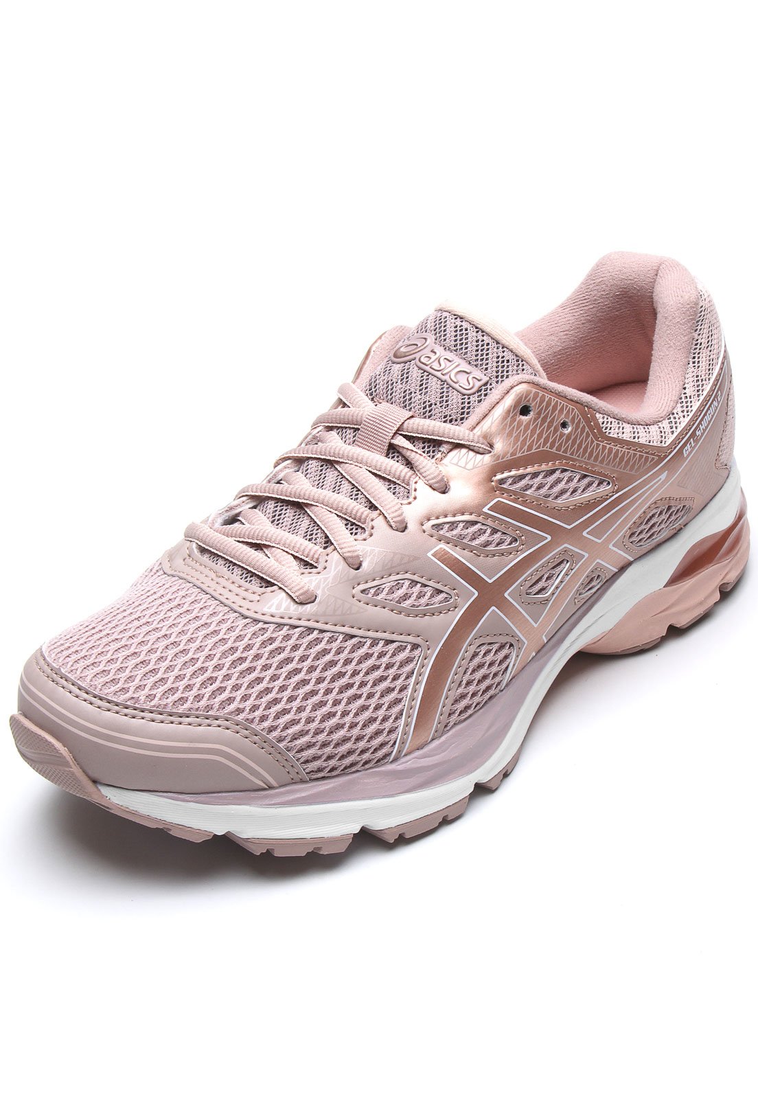 Tênis asics best sale feminino rosa