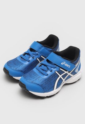 Tenis asics deals infantil azul