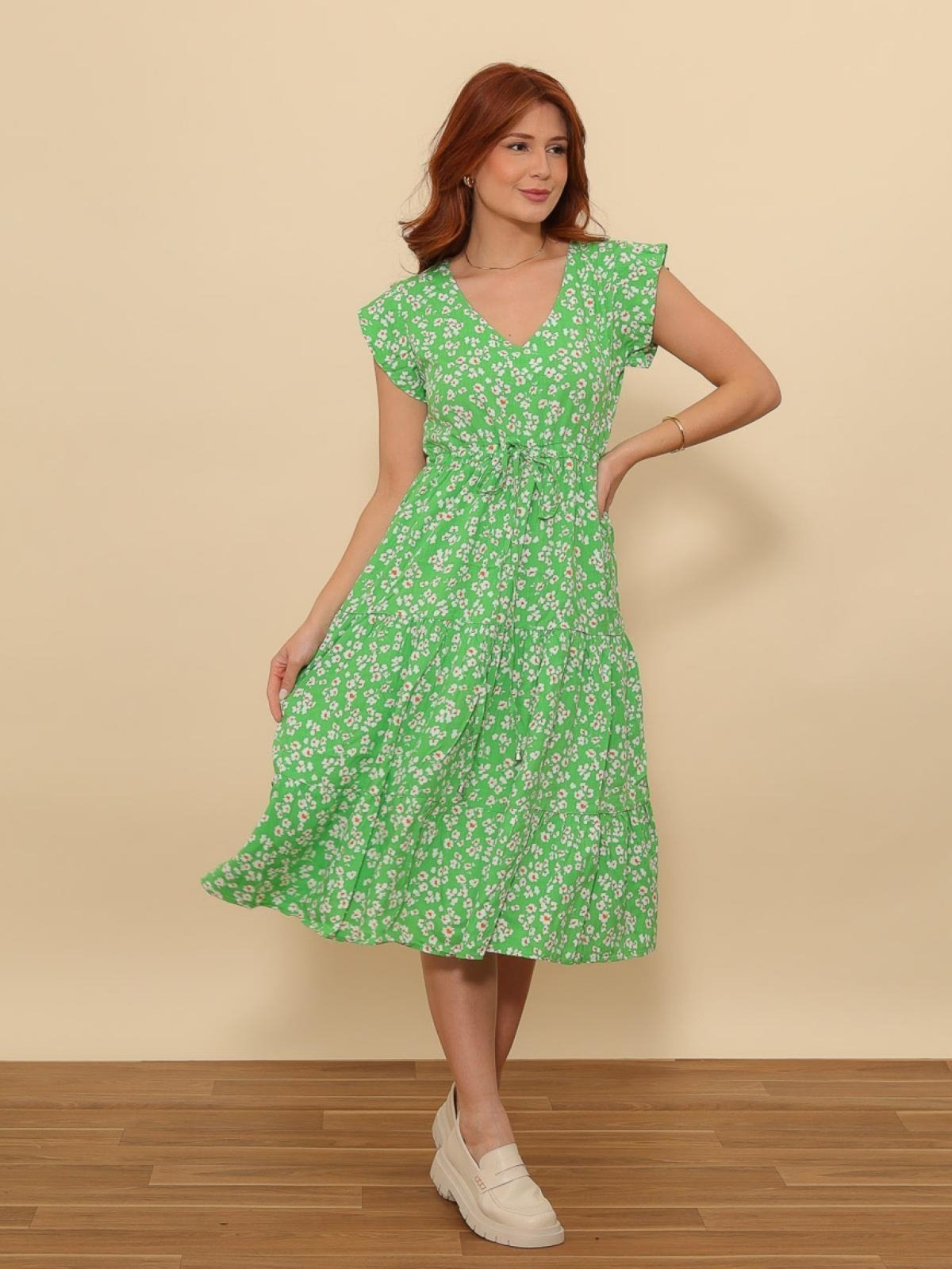 Vestido discount verde dafiti