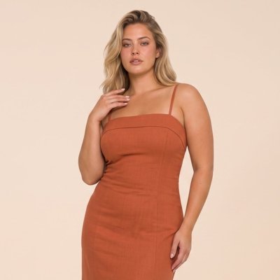 VESTIDO AUSTON SUI TERRACOTA