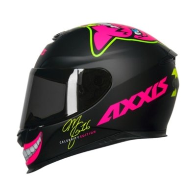 Capacete Axxis Eagle Marianny Preto Fosco Menor preço em Capacete Axxis Eagle Marianny Preto Fosco