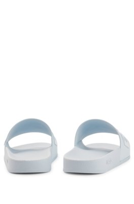 Chinelo Slide Com Logo Contrastante