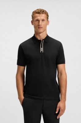 Polo Paddy Com Carcela Às Riscas E Logo