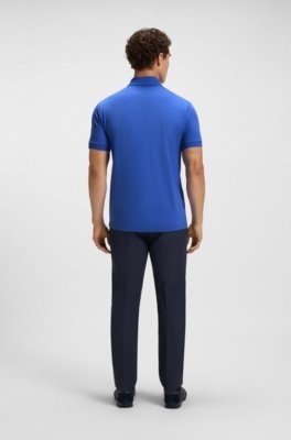 Polo Paddy Com Carcela Às Riscas E Logo