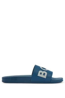 Slides De Fabricação Italiana Com Alça Com Logo Azul - 35