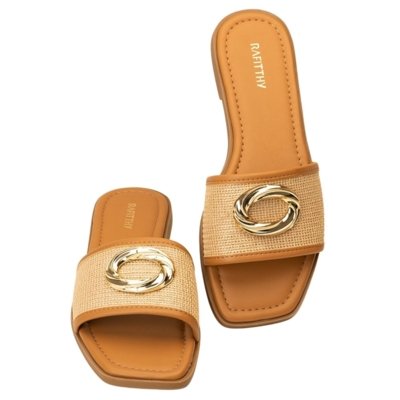 Chinelo Rafitthy Rasteira - 18.86047a Feminino