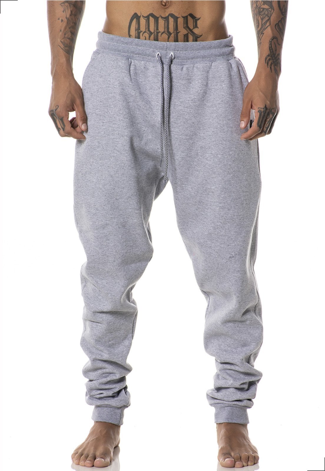 Calça moletom cheap masculina cinza