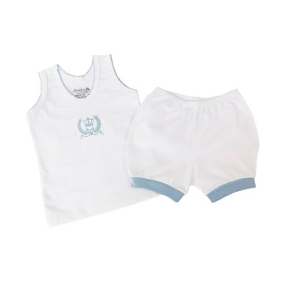 Conjunto BabyKinha Regata Com Tapa Fralda Reizinho Campelo Multicolorido Menor preço em Conjunto BabyKinha Regata Com Tapa Fralda Reizinho Campelo Multicolorido
