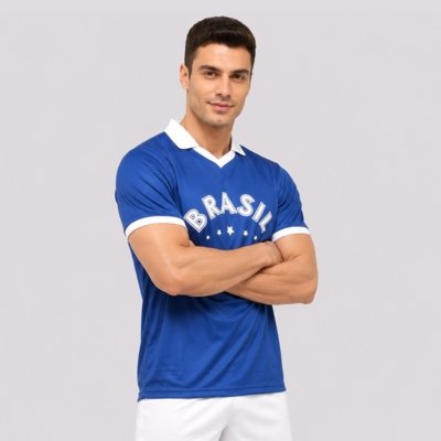 Camisa Brasil Seleça Azul 11 Raphinha