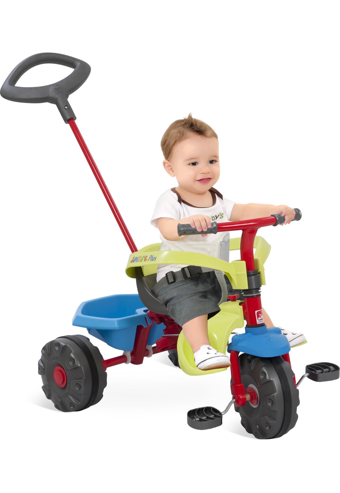 Triciclo Smart Trike Bandeirante Vermelho - Compre Agora