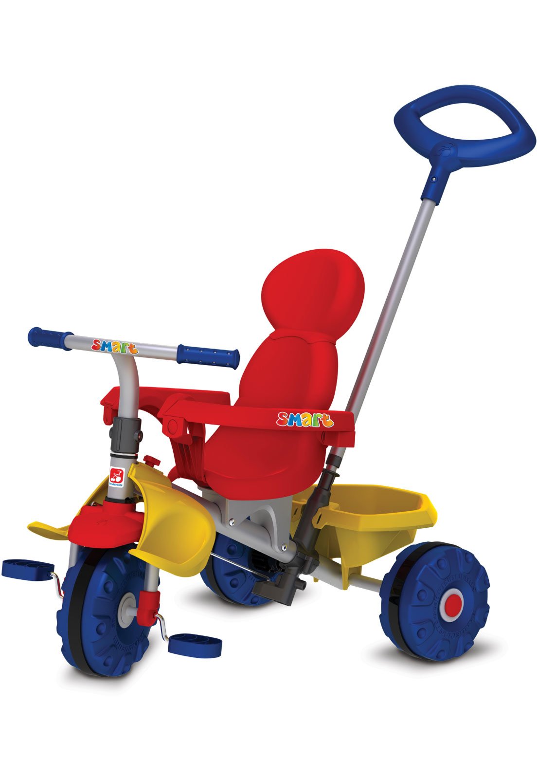 Triciclo Smart Trike Bandeirante Vermelho - Compre Agora