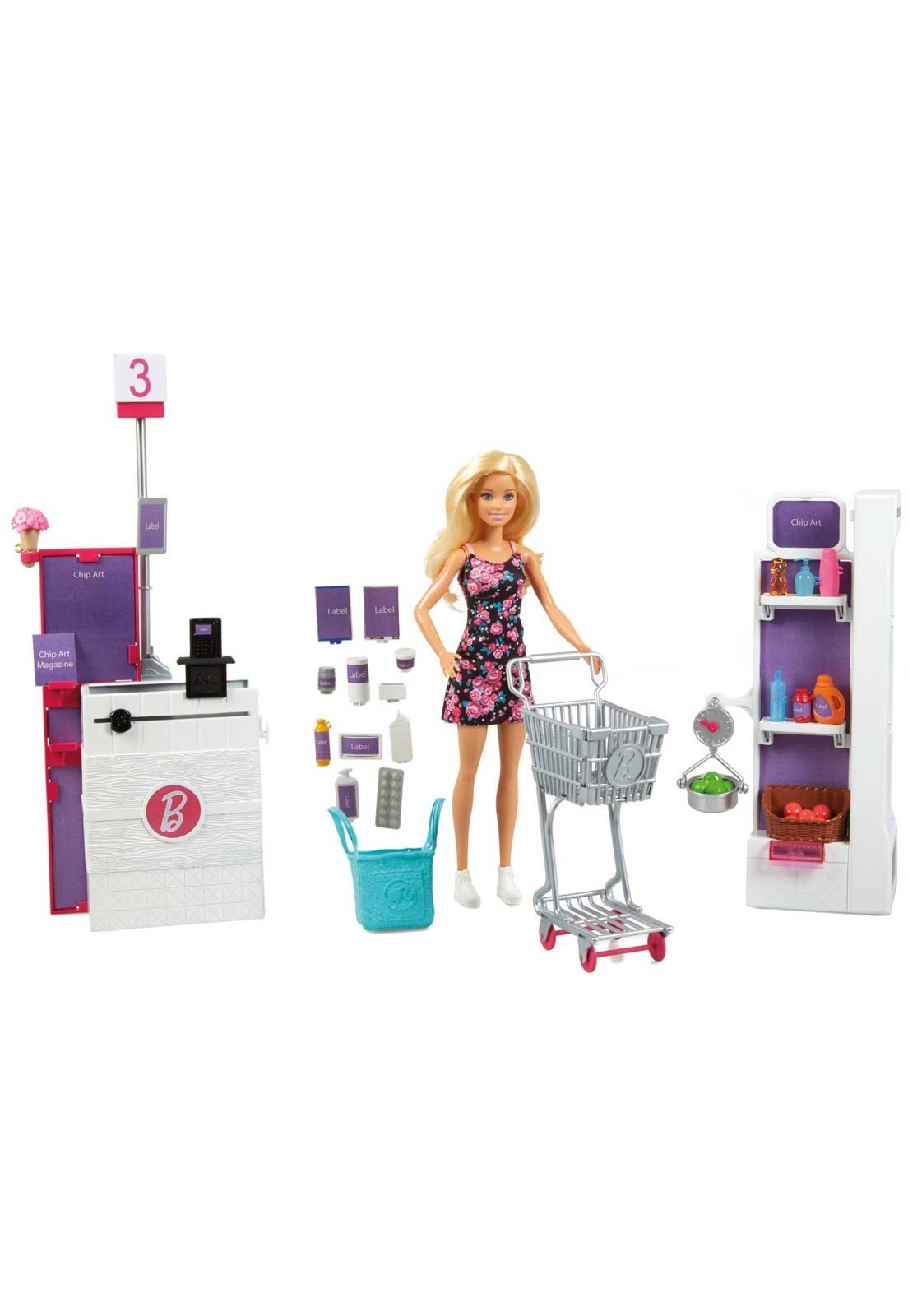 Supermercado da Barbie® Playset - MATTEL - FRP01 