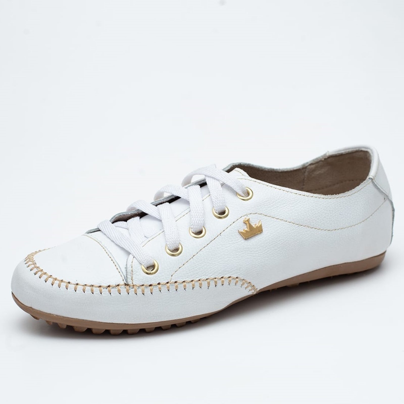 Casual Tênis DAFITI SHOES Cano Curto Branco - Compre Agora