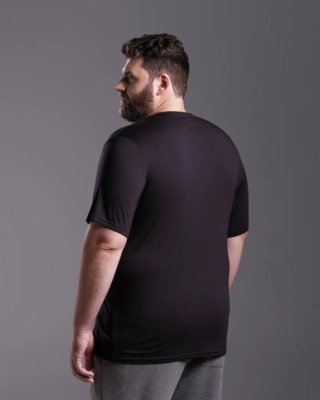 Tech T-Shirt Modal Plus Size Masculina Basicamente