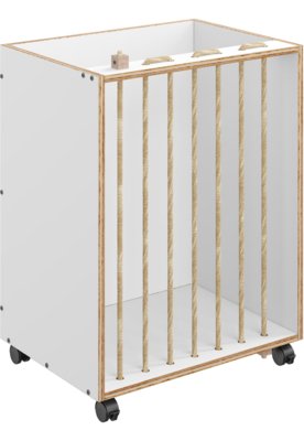 Organizador Cordel Branco Tx Bentec Menor preço em Organizador Cordel Branco Tx Bentec