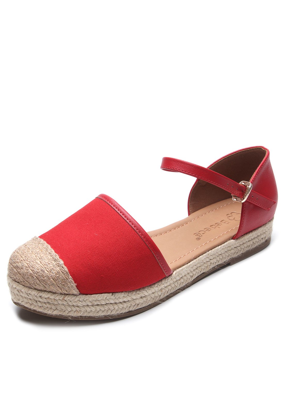 espadrille bebece vermelha