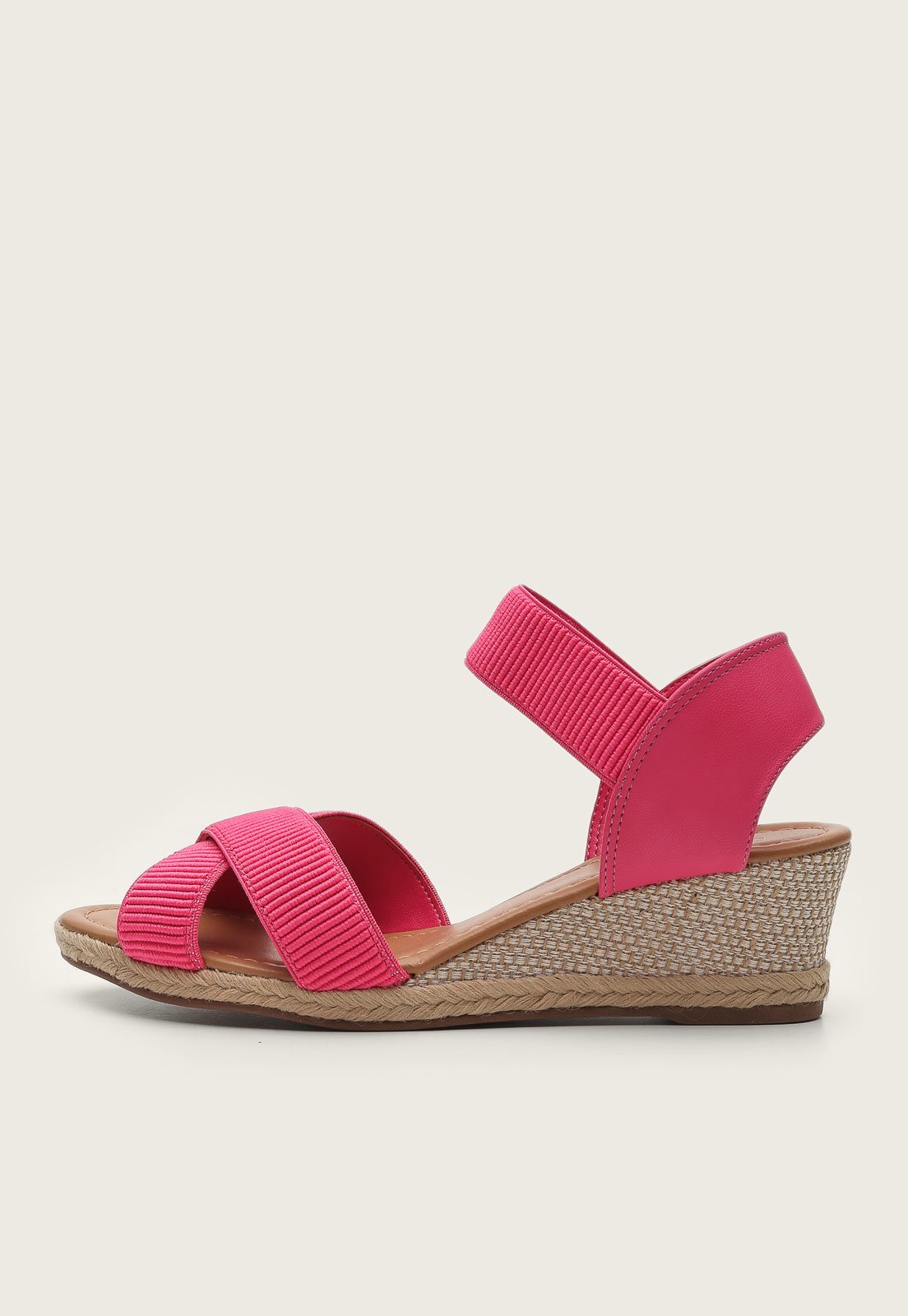 Sandália Dafiti Shoes Tiras Rosa - Compre Agora