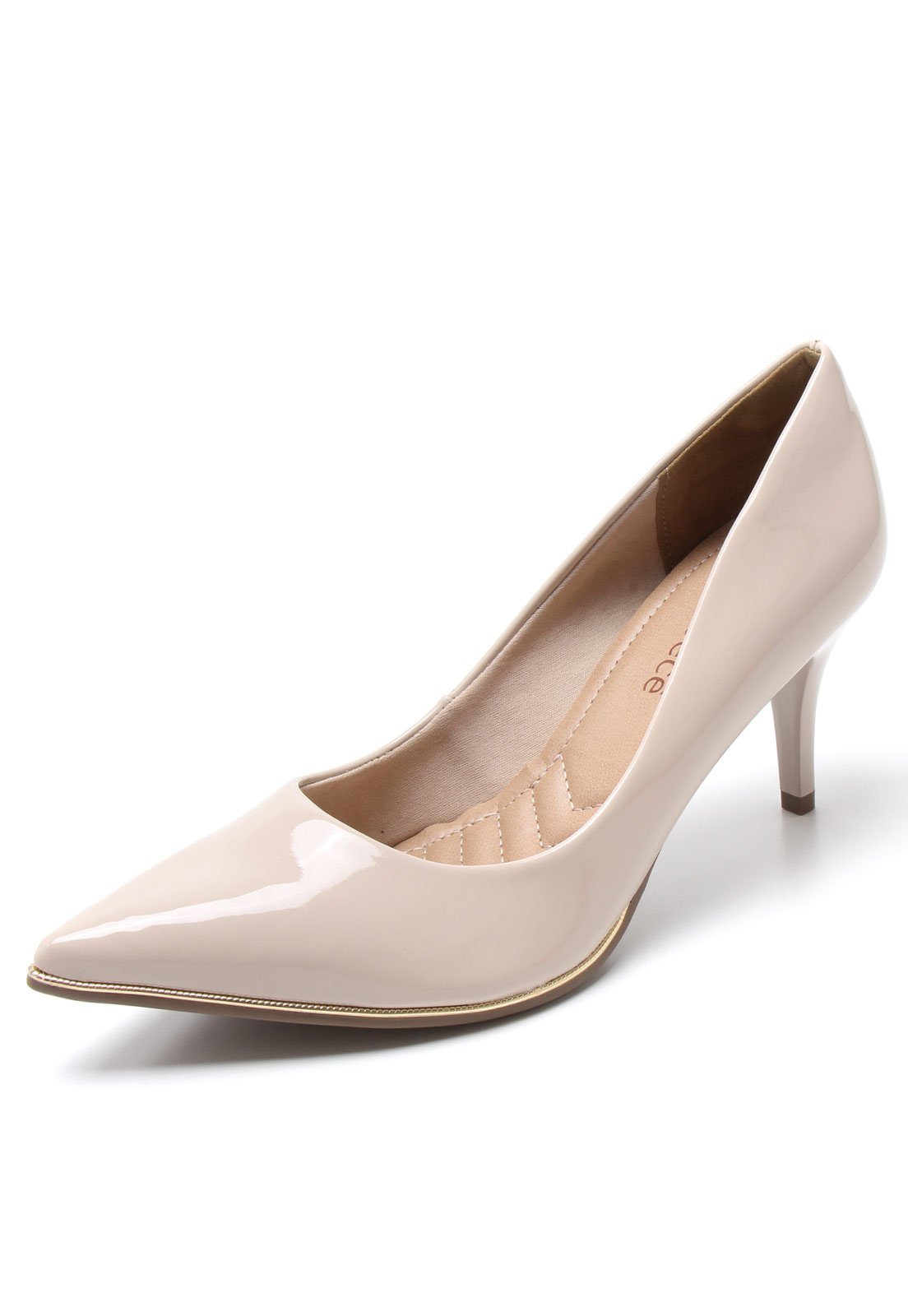scarpin bebece bege