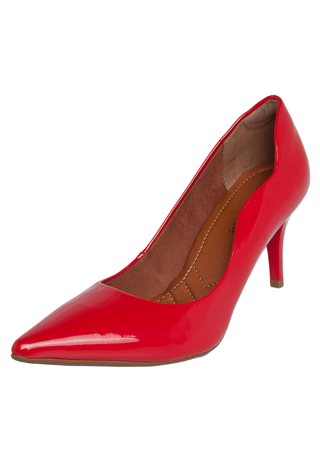 scarpin bebece vermelho