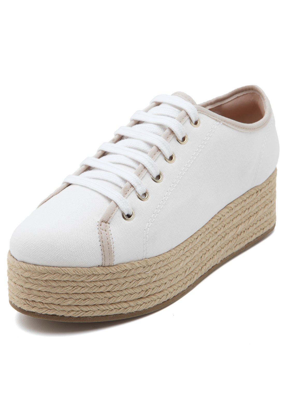 tenis espadrille branco