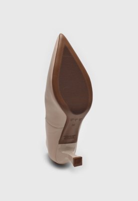 Scarpin Bebecê Liso Off-White