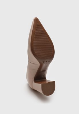 Scarpin Bebecê Liso Off-White