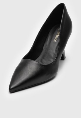 Scarpin Bebecê Liso Preto