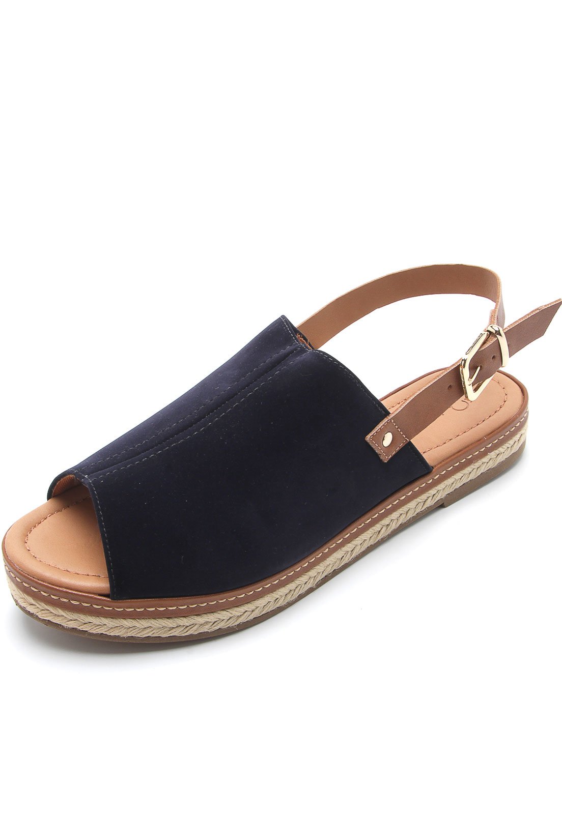 Sandália rasteira sales espadrille bebecê