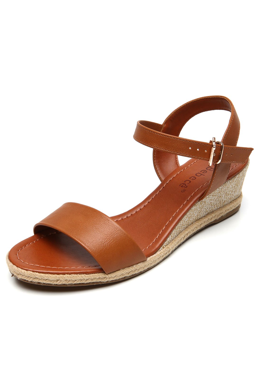 Sandália bebecê best sale anabela espadrille