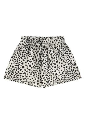 Conjunto Blusa Cropped e Short Bee Loop Preto