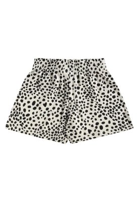 Conjunto Blusa Cropped e Short Bee Loop Preto