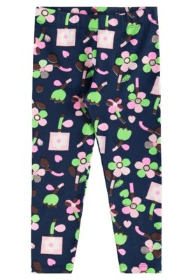 Conjunto Blusa e Legging Floral Bee Loop Branco