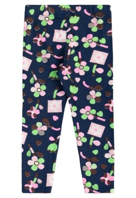 Conjunto Blusa e Legging Floral Bee Loop Branco