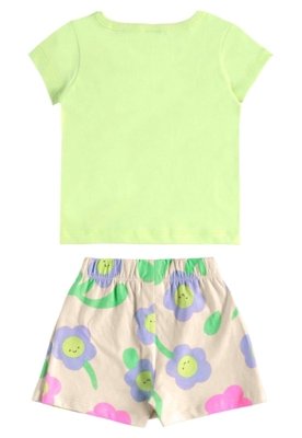 Conjunto Blusa e Short-Saia Bee Loop Verde