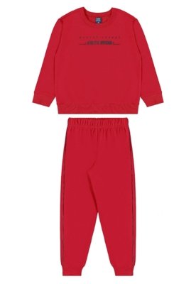 Conjunto Blusão Athletic Div Bee Loop Azul