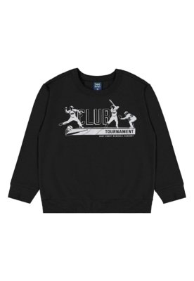 Conjunto Blusão Club Classic Calça Bee Loop Preto