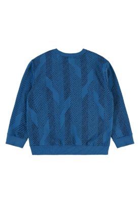 Conjunto Blusão Listrado e Calça Bee Loop Cinza